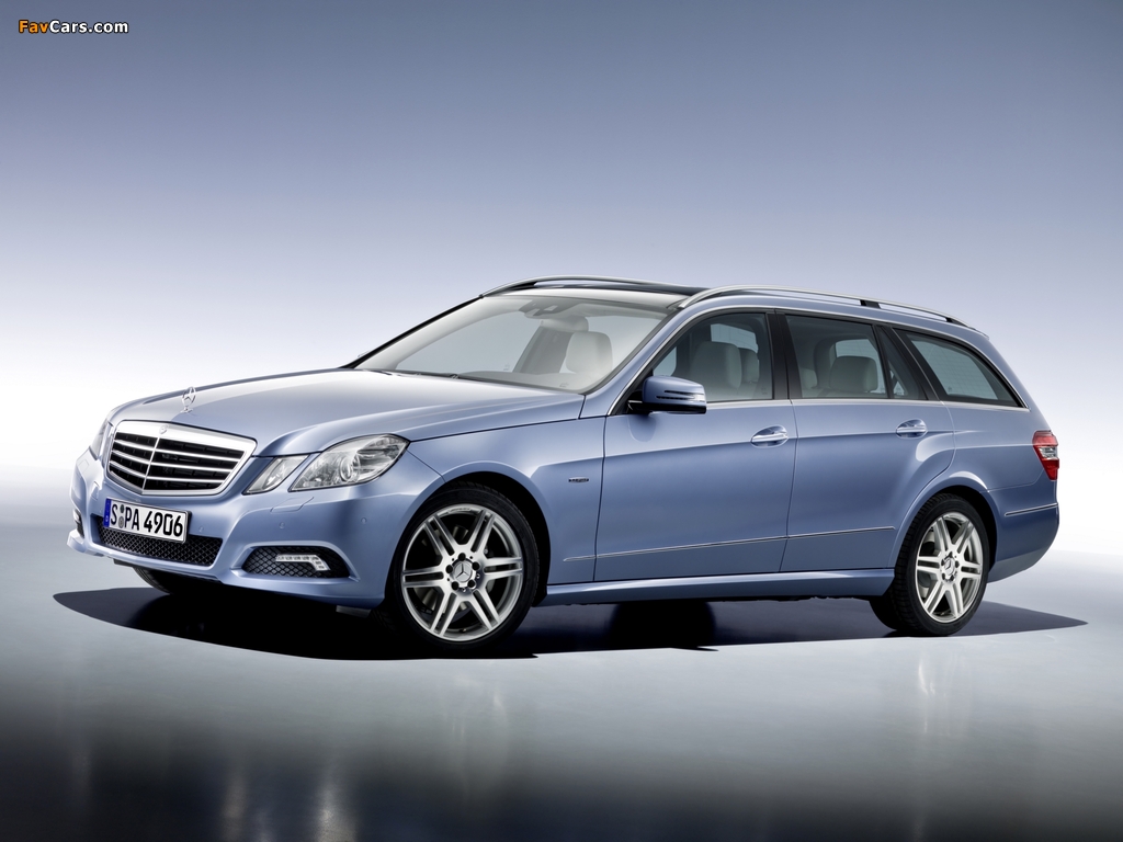 Pictures of Mercedes-Benz E 350 CDI 4MATIC Estate (S212) 2009–12 (1024 x 768)