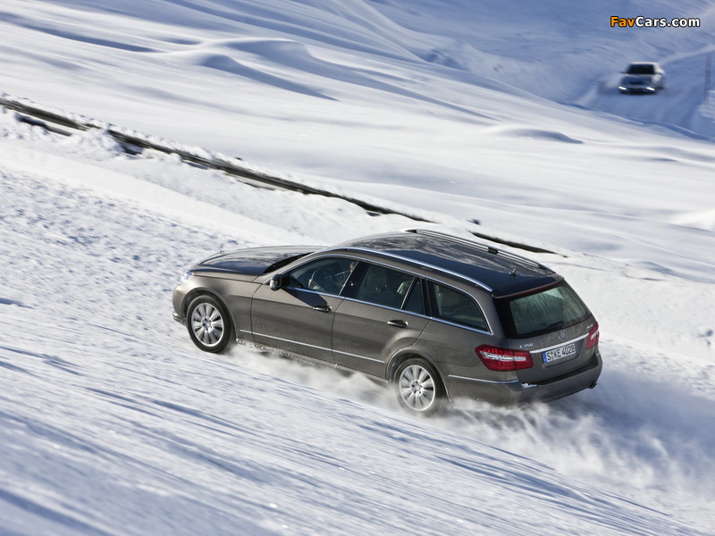 Pictures of Mercedes-Benz E 350 4MATIC Estate (S212) 2009–12 (800 x 600)