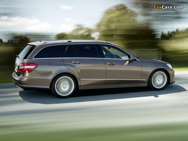 Pictures of Mercedes-Benz E 500 AMG Sports Package Estate (S212) 2009–12 (640 x 480)