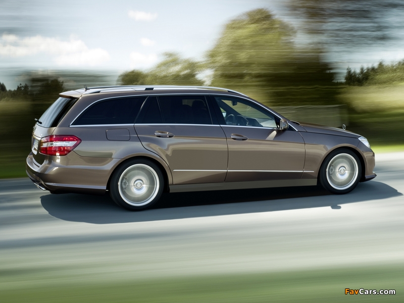 Pictures of Mercedes-Benz E 500 AMG Sports Package Estate (S212) 2009–12 (800 x 600)