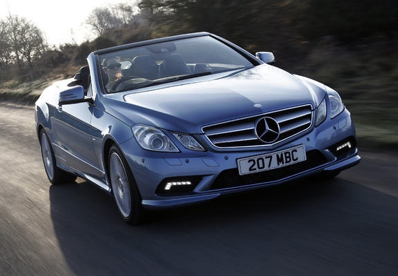 Pictures of Mercedes-Benz E 250 CDI Cabrio AMG Sports Package UK-spec (A207) 2010–12