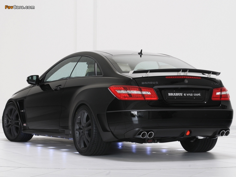 Pictures of Brabus Mercedes-Benz E-Klasse V12 Coupe (C207) 2010 (800 x 600)