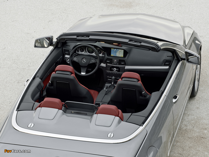 Pictures of Mercedes-Benz E 350 CGI Cabrio (A207) 2010–12 (800 x 600)