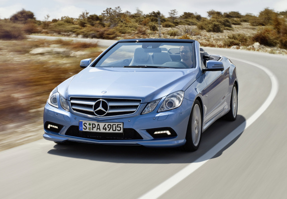 Pictures of Mercedes-Benz E 500 Cabrio AMG Sports Package (A207) 2010–12