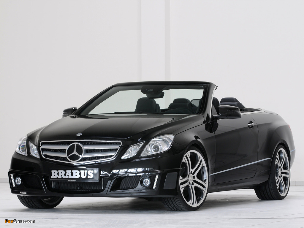 Pictures of Brabus Mercedes-Benz E-Klasse Cabrio (A207) 2010 (1024 x 768)