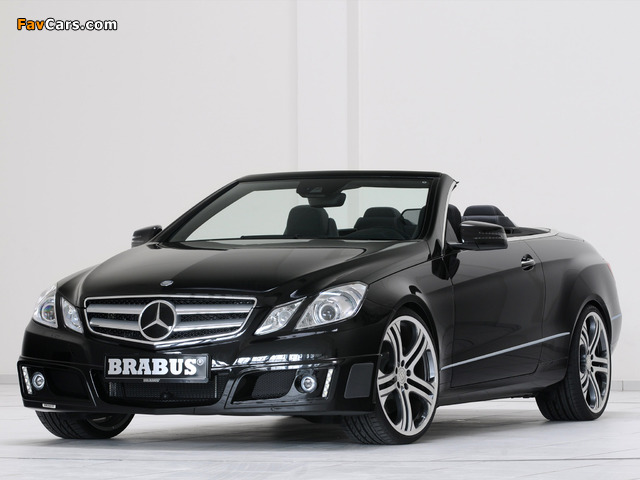 Pictures of Brabus Mercedes-Benz E-Klasse Cabrio (A207) 2010 (640 x 480)