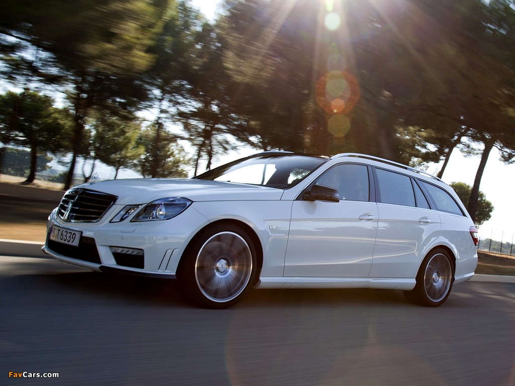 Pictures of Mercedes-Benz E 63 AMG Estate (S212) 2011–12 (1024 x 768)
