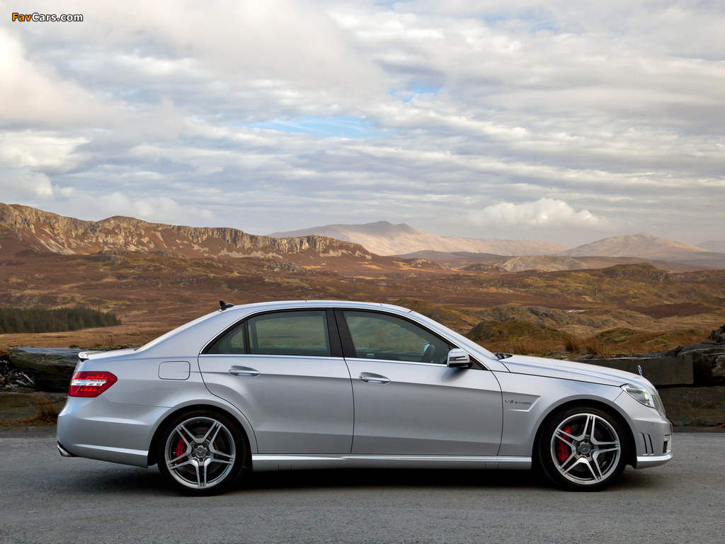 Pictures of Mercedes-Benz E 63 AMG UK-spec (W212) 2012 (1024 x 768)