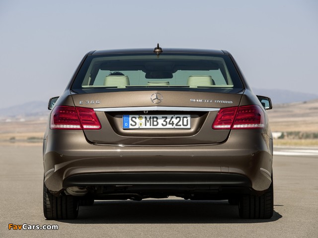 Pictures of Mercedes-Benz E 300 BlueTec Hybrid (W212) 2013 (640 x 480)