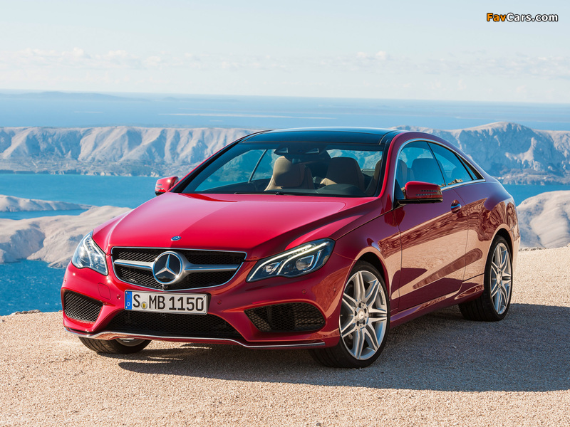 Pictures of Mercedes-Benz E 500 Coupe AMG Sports Package (C207) 2013 (800 x 600)