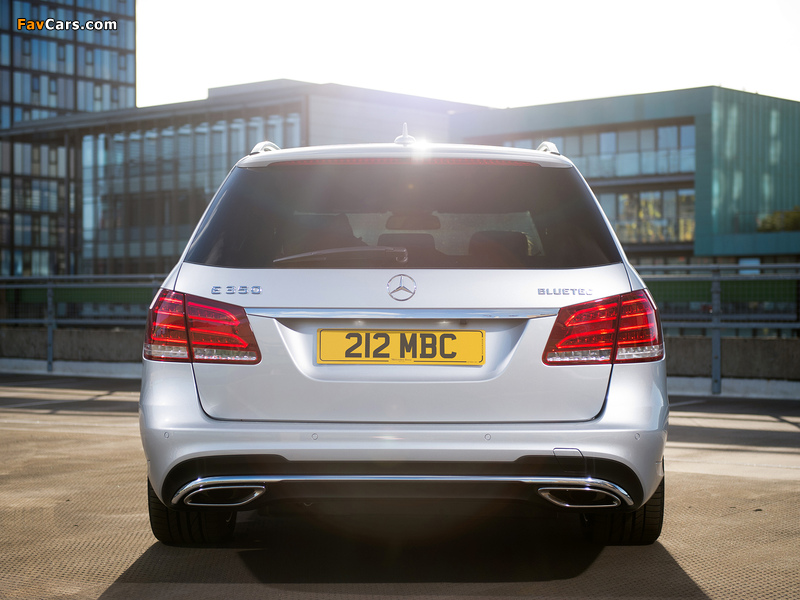 Pictures of Mercedes-Benz E 350 BlueTec AMG Sports Package Estate UK-spec (S212) 2013 (800 x 600)