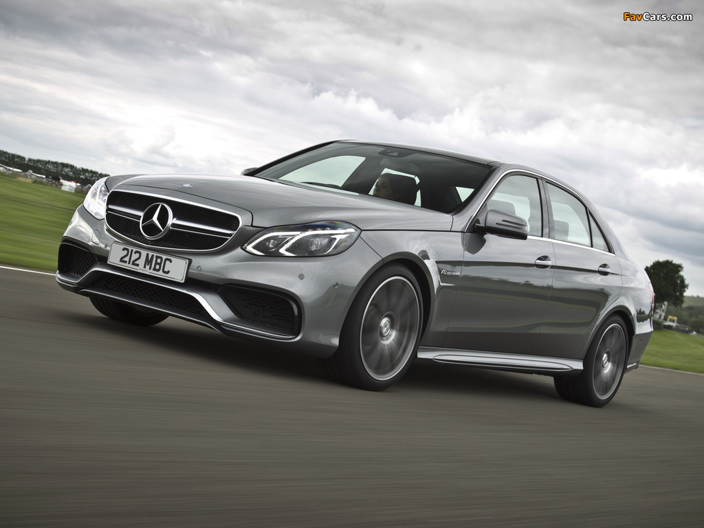 Pictures of Mercedes-Benz E 63 AMG UK-spec (W212) 2013 (1024 x 768)
