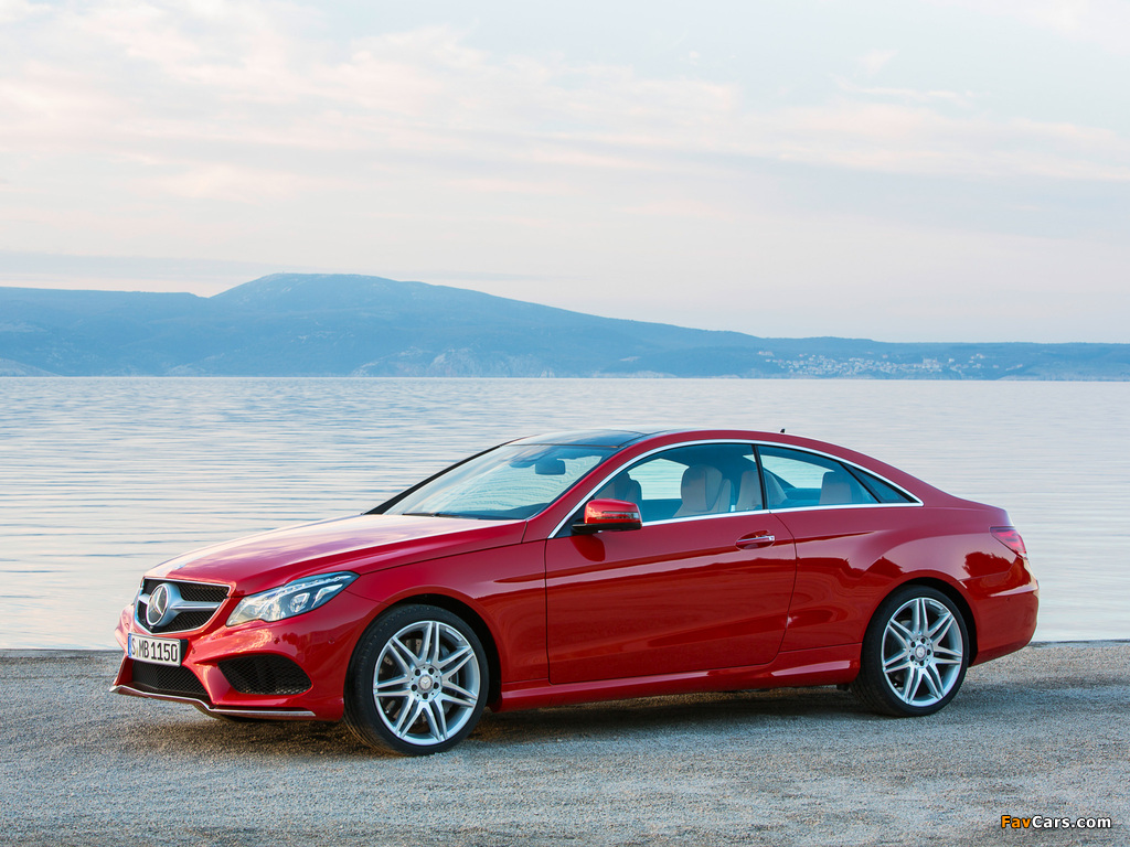 Pictures of Mercedes-Benz E 500 Coupe AMG Sports Package (C207) 2013 (1024 x 768)