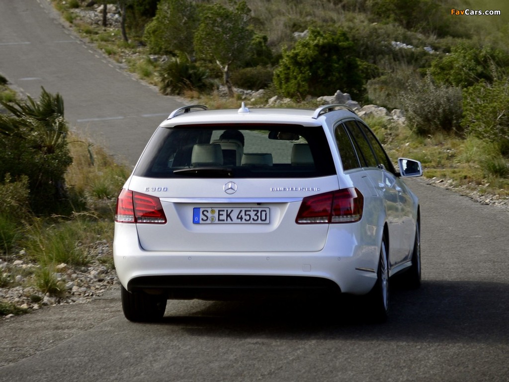 Pictures of Mercedes-Benz E 300 BlueTec Hybrid Estate (S212) 2013 (1024 x 768)