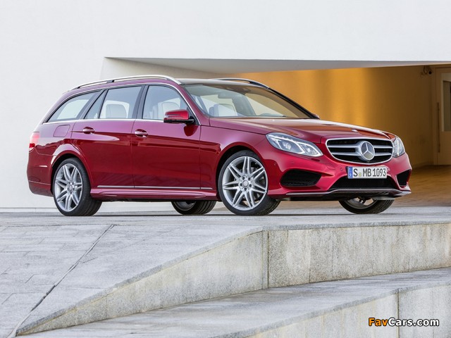 Pictures of Mercedes-Benz E 250 AMG Sports Package Estate (S212) 2013 (640 x 480)