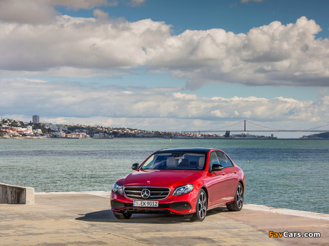 Pictures of Mercedes-Benz E 300 Avantgarde Line (W213) 2016 (640 x 480)