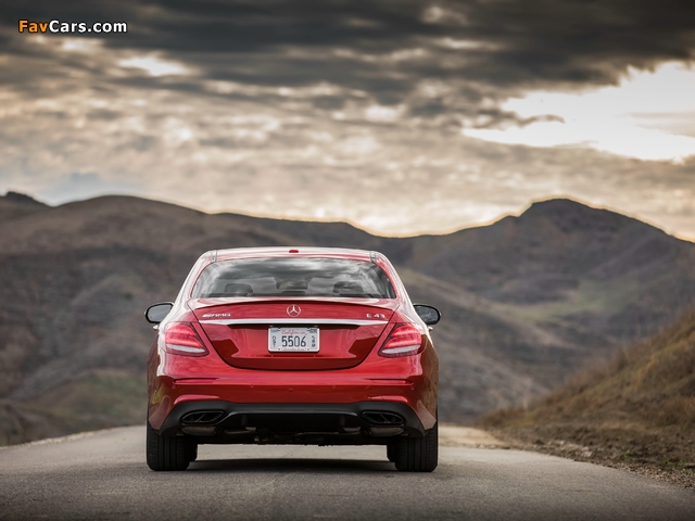 Pictures of Mercedes-AMG E 43 4MATIC North America (W213) 2016 (640 x 480)