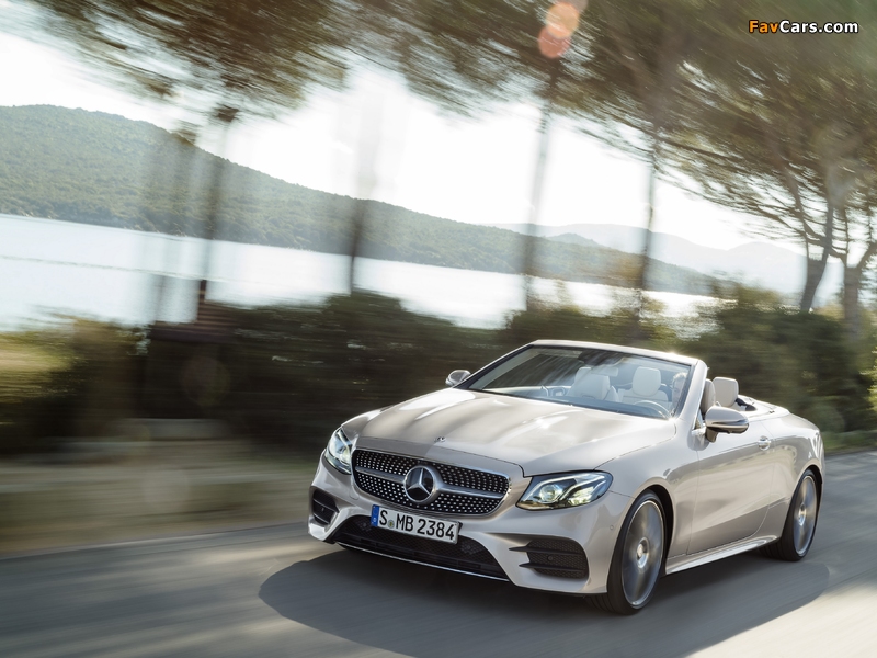 Pictures of Mercedes-Benz E-Klasse AMG Line Cabrio (A238) 2017 (800 x 600)