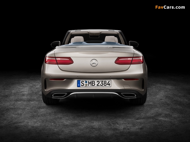 Pictures of Mercedes-Benz E-Klasse AMG Line Cabrio (A238) 2017 (640 x 480)