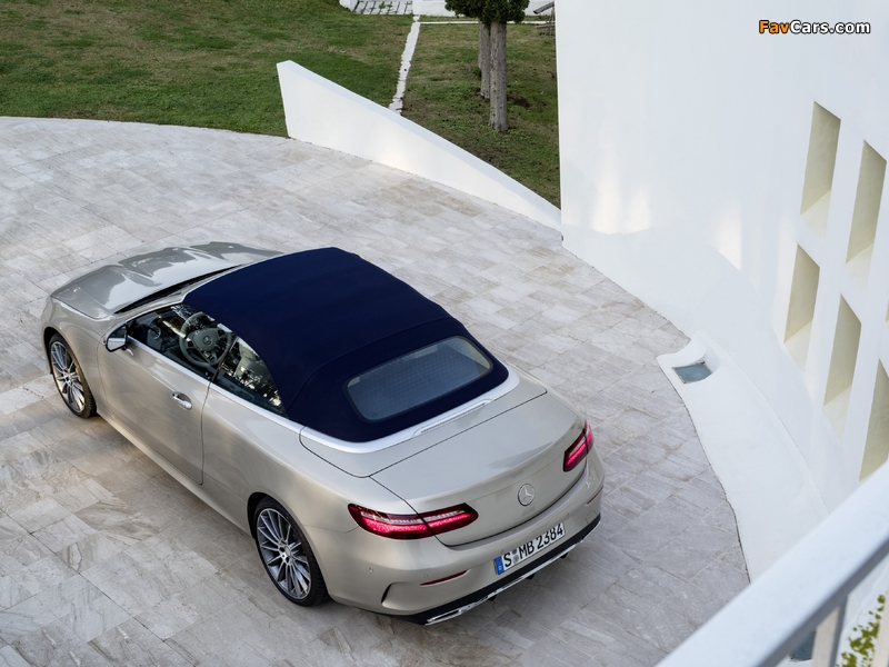 Pictures of Mercedes-Benz E-Klasse AMG Line Cabrio (A238) 2017 (800 x 600)