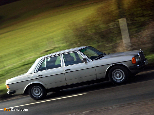 Mercedes-Benz E-Klasse UK-spec (W123) 1976–85 wallpapers (640 x 480)