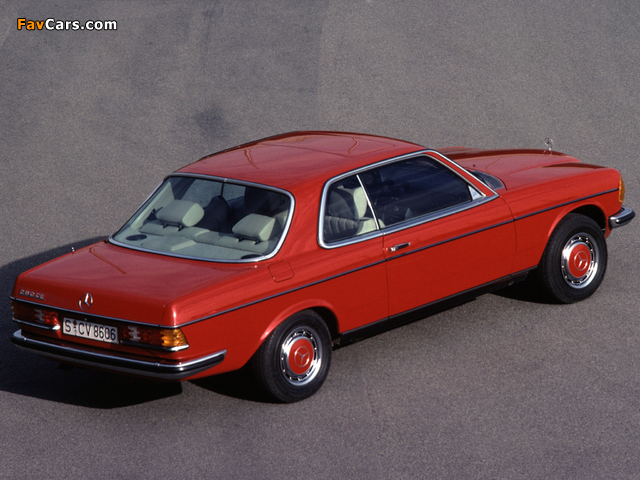 Mercedes-Benz 280 CE (C123) 1977–85 wallpapers (640 x 480)