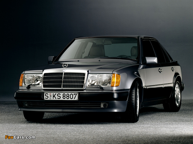 Mercedes-Benz 500 E (W124) 1990–93 wallpapers (640 x 480)