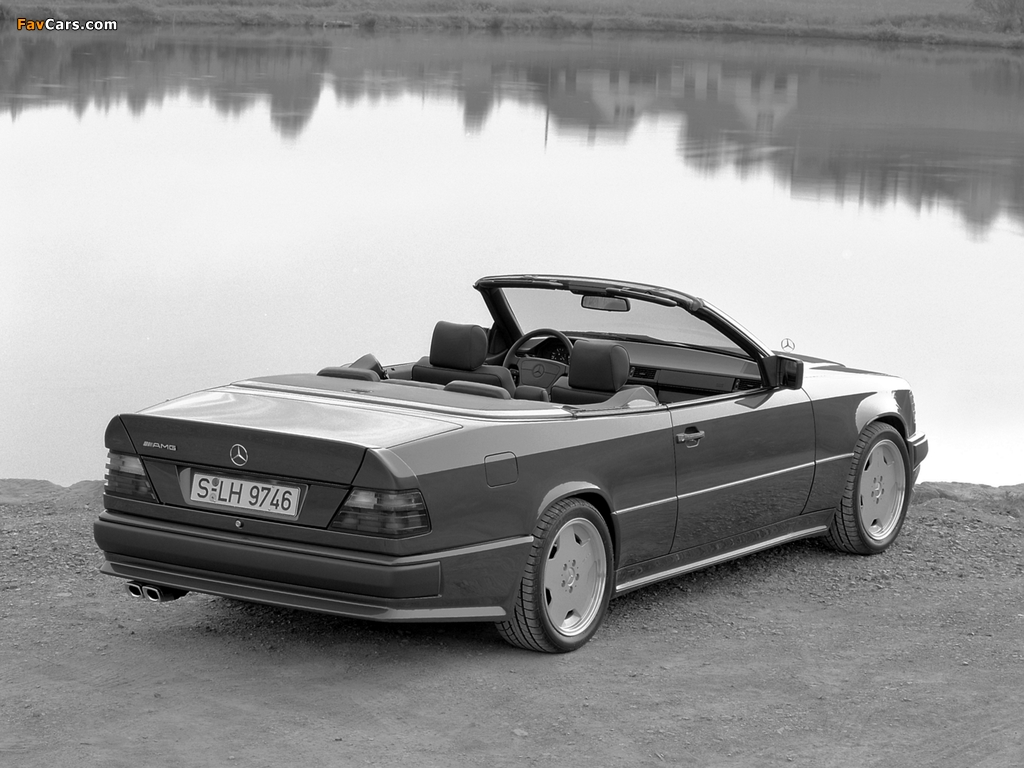 AMG 300 CE 3.4 Cabriolet (A124) 1992–93 wallpapers (1024 x 768)