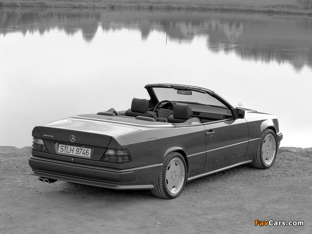 AMG 300 CE 3.4 Cabriolet (A124) 1992–93 wallpapers (640 x 480)