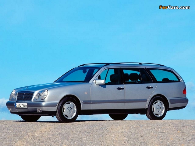 Mercedes-Benz E 230 Estate (S210) 1996–99 wallpapers (640 x 480)