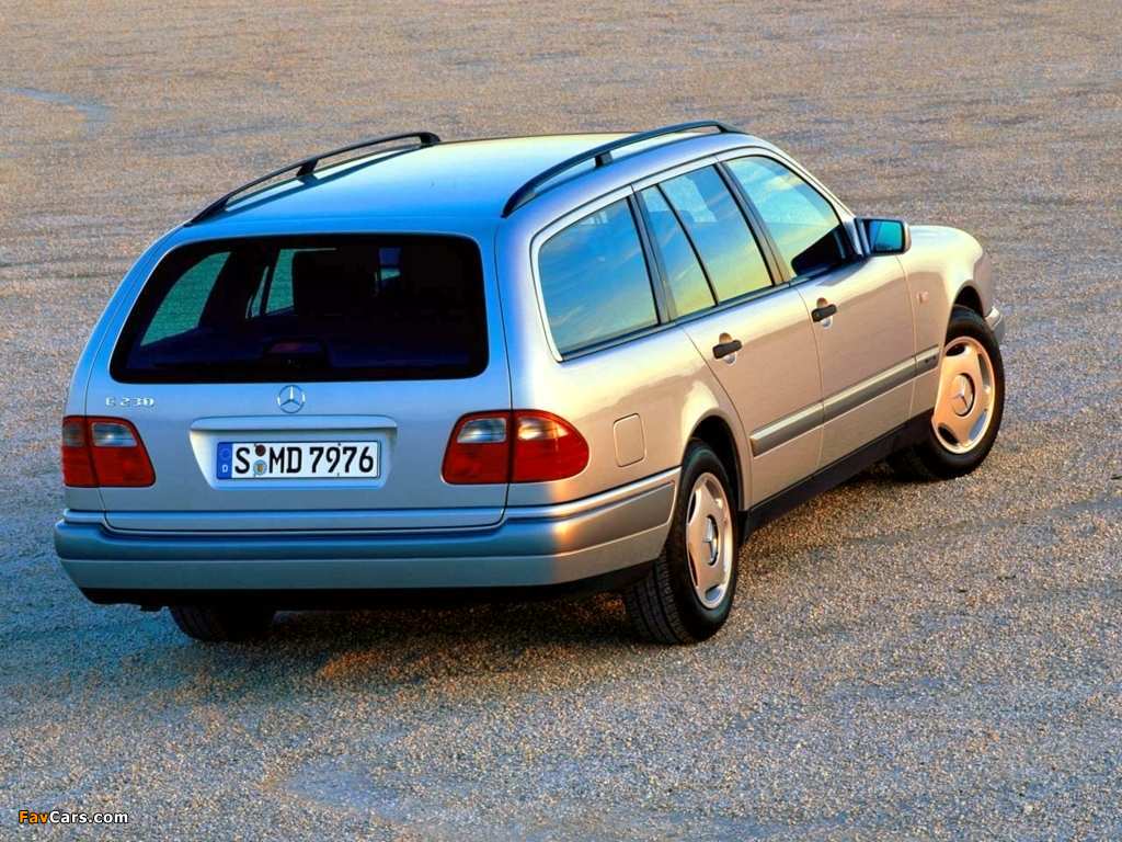 Mercedes-Benz E 230 Estate (S210) 1996–99 wallpapers (1024 x 768)