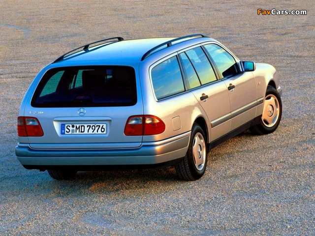 Mercedes-Benz E 230 Estate (S210) 1996–99 wallpapers (640 x 480)