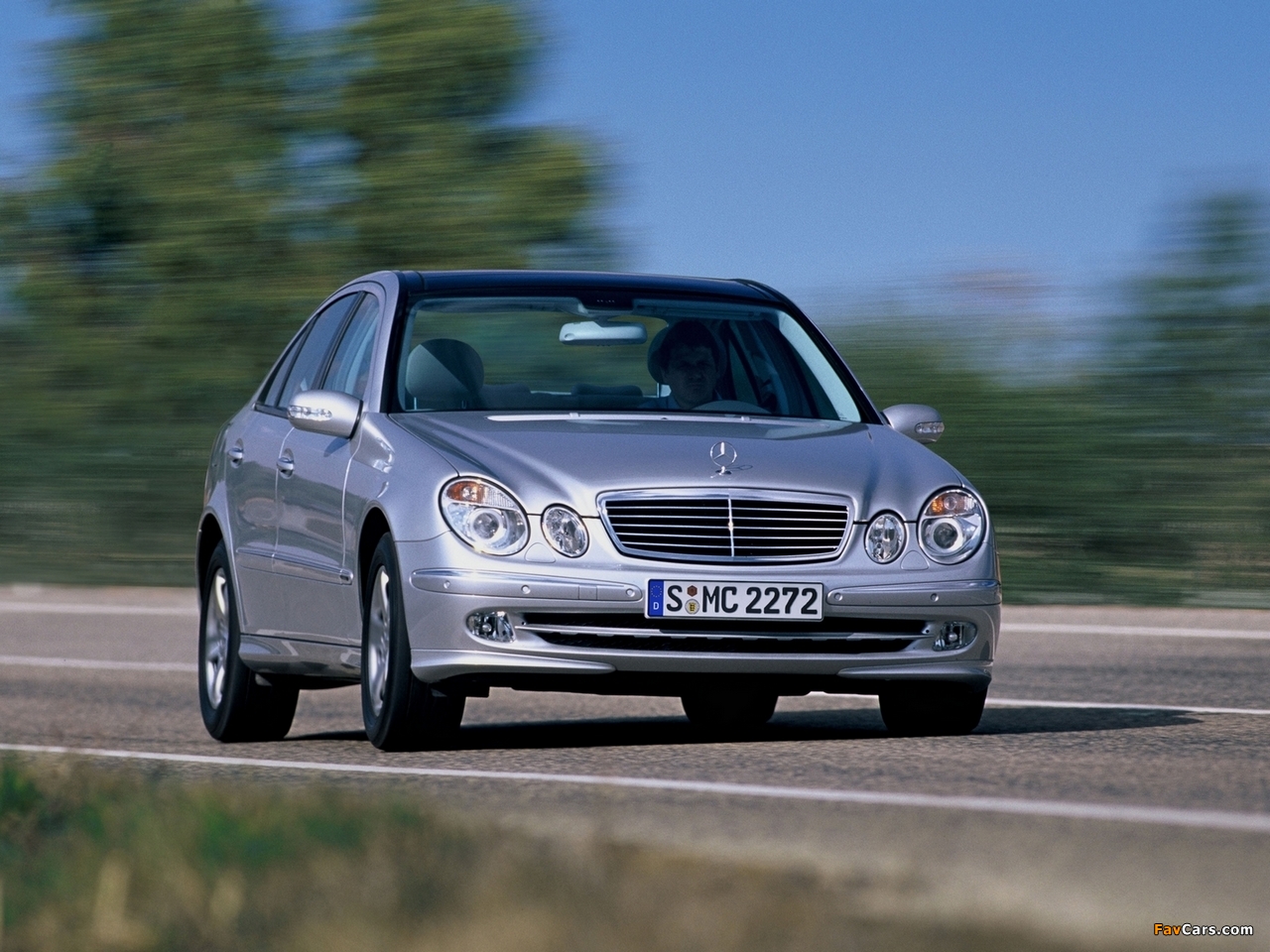 Mercedes-Benz E 400 CDI (W211) 2003–06 wallpapers (1280 x 960)