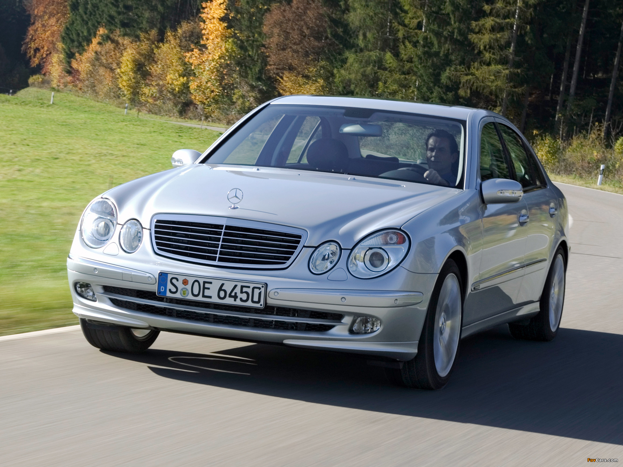 Mercedes-Benz E 350 (W211) 2004–06 wallpapers (2048 x 1536)