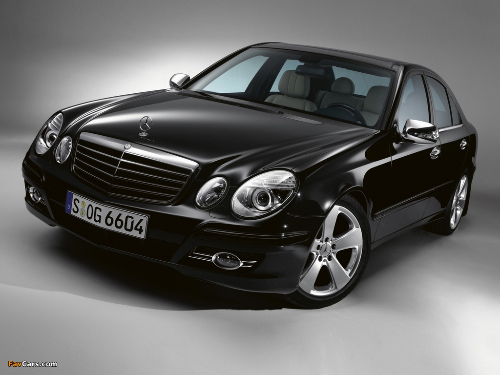 Mercedes-Benz E 500 (W211) 2006–09 wallpapers (1024 x 768)