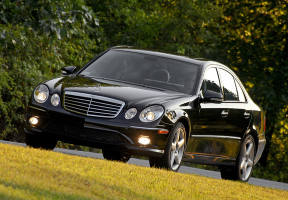 Mercedes-Benz E 350 4MATIC US-spec (W211) 2006–09 wallpapers