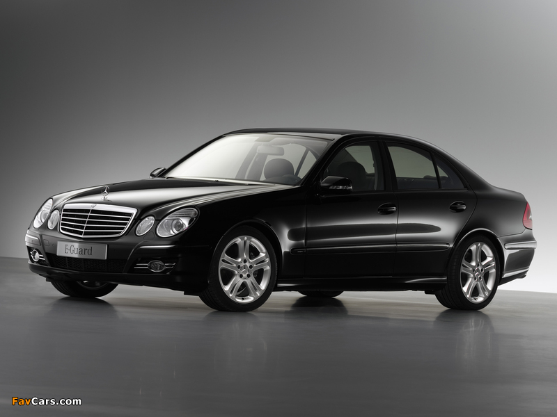 Mercedes-Benz E-Klasse Guard (W211) 2006–09 wallpapers (800 x 600)