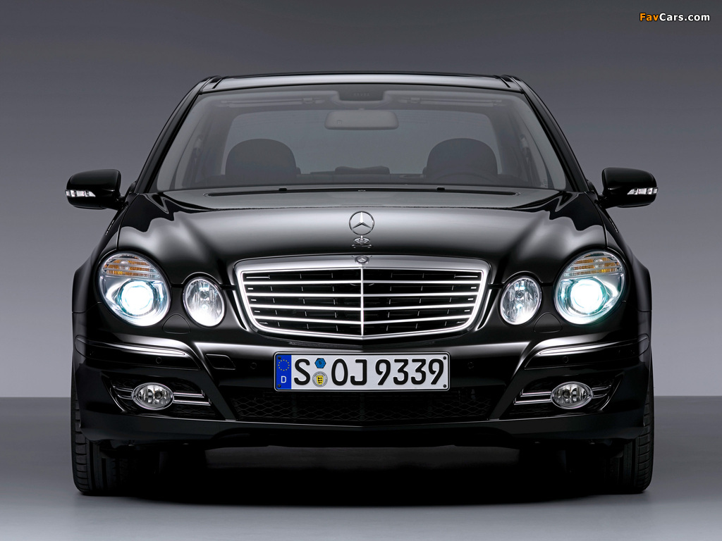 Mercedes-Benz E 500 (W211) 2006–09 wallpapers (1024 x 768)