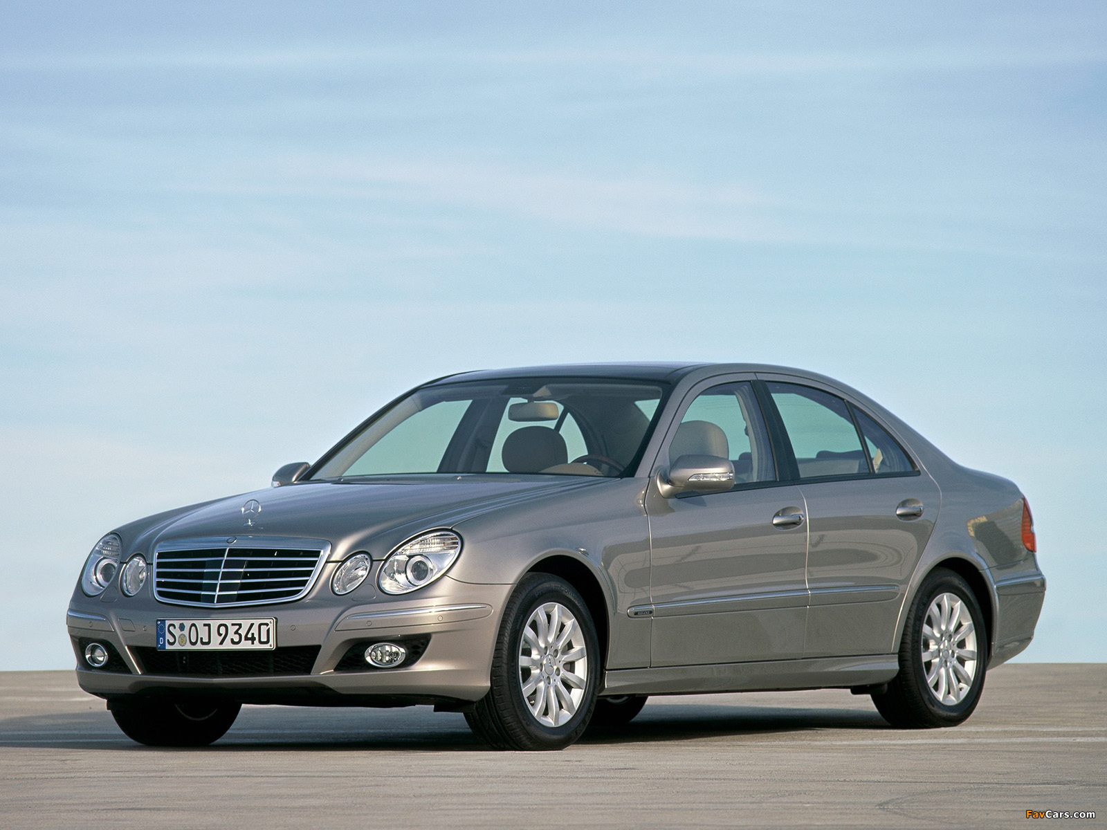 Mercedes-Benz E 350 (W211) 2006–09 wallpapers (1600 x 1200)