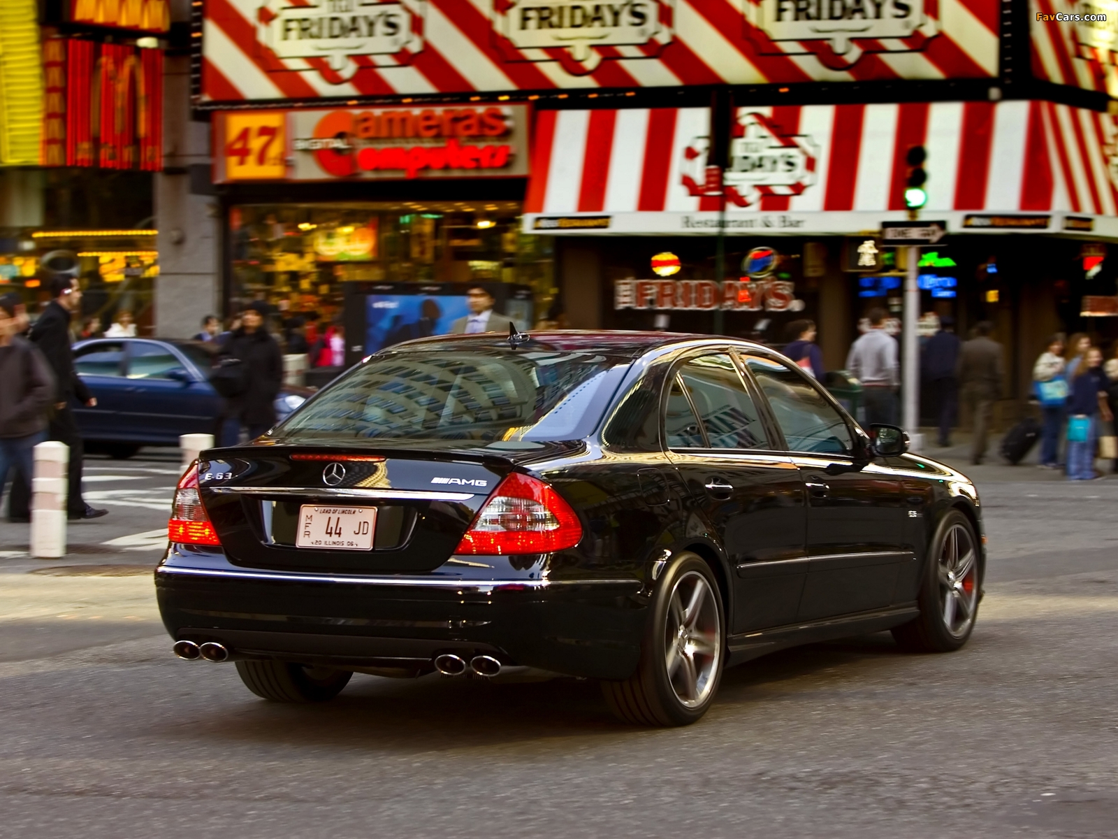 Mercedes-Benz E 63 AMG US-spec (W211) 2007–09 wallpapers (1600 x 1200)