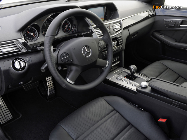 Mercedes-Benz E 63 AMG (W212) 2009–11 wallpapers (640 x 480)