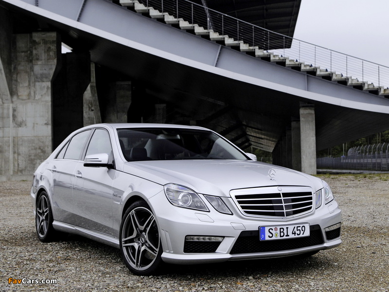 Mercedes-Benz E 63 AMG (W212) 2009–11 wallpapers (800 x 600)