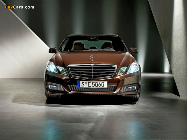 Mercedes-Benz E 350 CGI (W212) 2009–12 wallpapers (640 x 480)