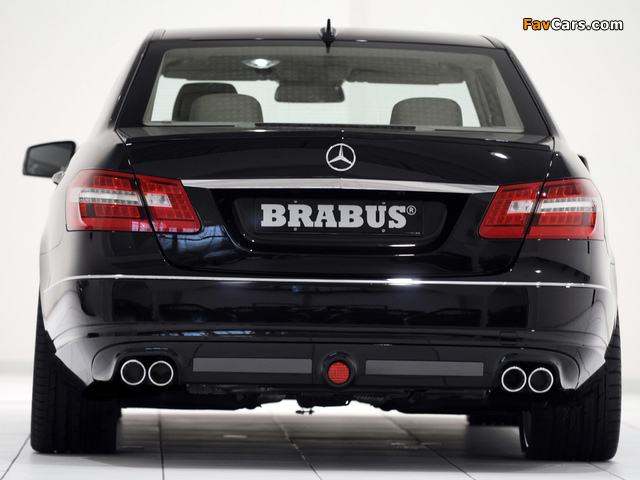 Brabus Mercedes-Benz E-Klasse (W212) 2009 wallpapers (640 x 480)