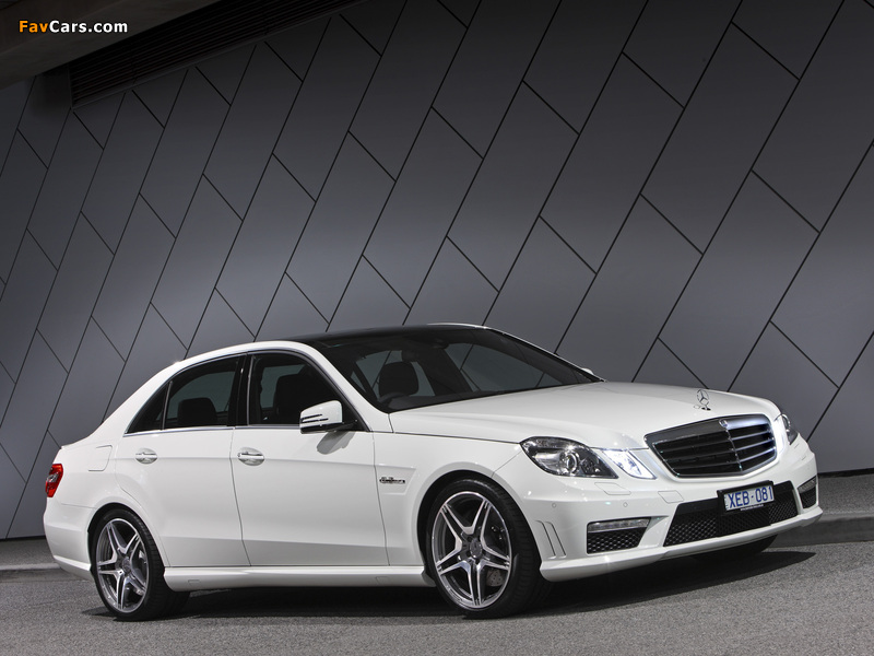 Mercedes-Benz E 63 AMG AU-spec (W212) 2009–11 wallpapers (800 x 600)