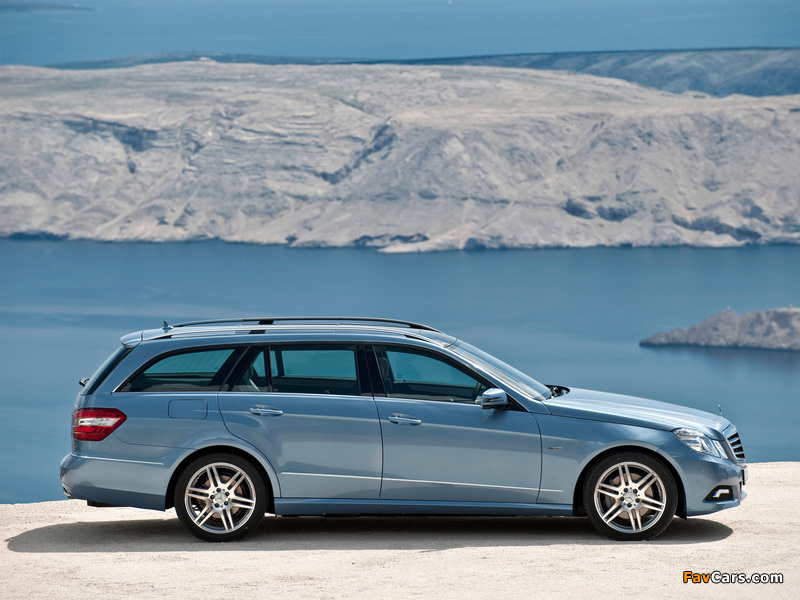 Mercedes-Benz E 350 CDI 4MATIC Estate (S212) 2009–12 wallpapers (800 x 600)