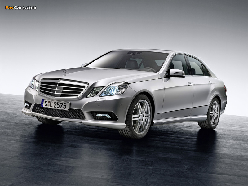 Mercedes-Benz E 500 AMG Sports Package (W212) 2009–12 wallpapers (800 x 600)