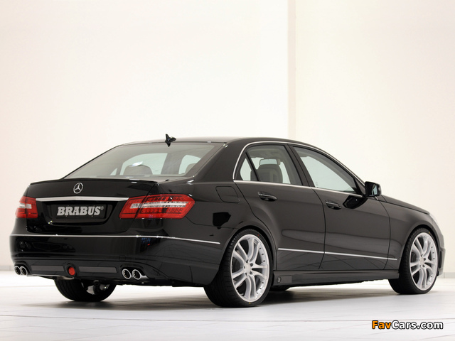 Brabus Mercedes-Benz E-Klasse (W212) 2009 wallpapers (640 x 480)