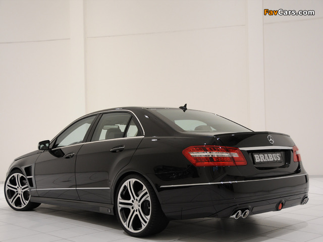 Brabus Mercedes-Benz E-Klasse (W212) 2009 wallpapers (640 x 480)