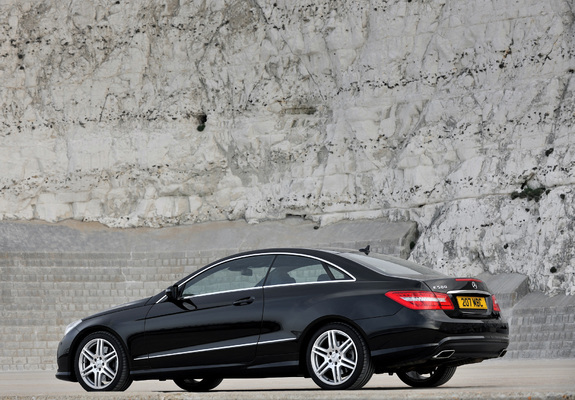 Mercedes-Benz E 500 Coupe AMG Sports Package UK-spec (C207) 2009–12 wallpapers